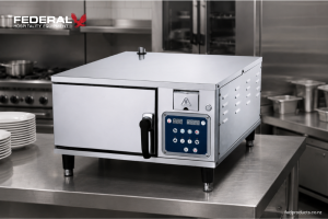 Commercial Countertop Steamer Oven for Professional Hospitality Kitchens