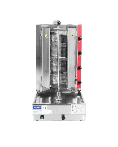 Gasmax Semi-automatic 4 Burner LPG Kebab Machine - KB-4LPG