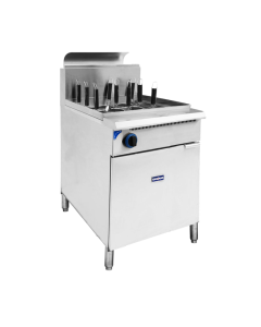 PC150-9 - V Pan Natural Gas 9 Baskets Pasta and Noodle Cooker