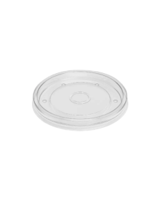 PakMax 96mm PP Lid Fit for 8/12/16oz Paper Deli Container - DELI-96-PP-LID