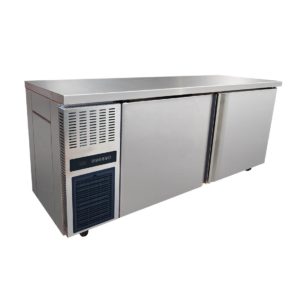 Stainless Steel Double Door Workbench Freezer - TS1800BT
